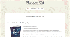 Desktop Screenshot of franciscatodi.com